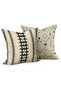 Digital Printed Patterned Throw Pillow Cover - Hidden Zipper on Two Sides - 6