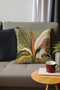 Woven Embroidery Look Digital Printed Double-Sided Printed Concealed Zipper Throw Pillow Cover Set of 2 - 2