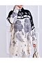 Oversize Oval Cut Viscose Tunic - 4
