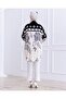Oversize Oval Cut Viscose Tunic - 2