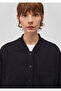 Buttoned Black Sweatshirt 1S10144-900 - 5
