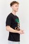 X Carrots Men Sportswear Fit Short Sleeve Outdoor T-Shirt, Black - 2