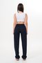 Women's High Waist Wide Leg Fabric Trousers - 8
