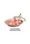 تيشيرت أبيض للجنسين مطبوع عليه Turkish Delight مقاس كبير - 2