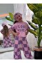 Cool Girl Printed Girl's Double Set - 3