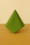 Luna Series Velvet Textured 2-Piece Guest Napkins - Leaf Green - 4