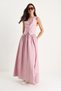 Women's Powder Vest and Flared Skirt Set with Pocket Detail 9294 60281004 - 3