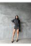 Dgn's Solid Basic Soft Textured 2-Piece Sweater-Skirt Set - 5