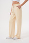 Women's Wide Leg Modal Sweatpants Butter Yellow Sweatpants Modal-Sweatpants - 3