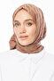 Yalı Wave Pattern Silky Jacquard Shawl - 3