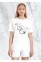Unisex Stylish Comfortable Oversize Cotton Crew Neck T-Shirt with Special Design Code 49284 - 3