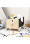 - Kids Wooden Toy Storage Box - 4