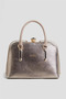 Women's Gold Shiny Hand & Shoulder Bag 339
