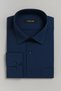 Men's Navy Blue Long Sleeve Classic Shirt with Pockets - Comfortable and Stylish Model