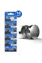 Ag12/ Lr43h/ 386a 1.5v Alkaline Batteries - 10 Pieces
