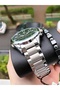Steel Men's Wristwatch 3 Atm Waterproof 2Years Warranty with Invoice Bracelet Gift Tmj684211 - 3