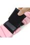 Pro Series Adjustable Silicone Wrist Weight 2X1Kg Triangle Pink - 4