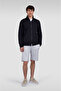 Cotton Nylon Zipped Sweatshirt - 4