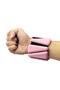 Pro Series Adjustable Silicone Wrist Weight 2X1Kg Triangle Pink - 2