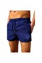 Pink Water Repellent Printed Men's Short Swim Shorts - 2202-Pink - 4