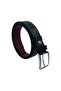 Black Children's Boy's Faux Leather Patterned Model 3 cm Waiter Classic Belt - G195-22K - 3