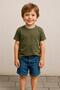 Khaki Kids T-Shirt Unisex |   100% Cotton | - 3