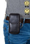 Cerff Leather Clup Genuine Leather Shoulder Strap Magnetic Phone Holder