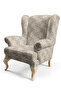 Classic Woven Pattern Digital Printed Upholstery Sofa Fabric. Real Cotton Lining Upholstery Fabric - 5