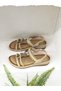 25Y152-2 Stone Detailled Orthopedic Sandals Women - 2