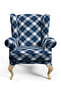 Plaid Patterned Digital Printed Upholstery Sofa Fabric, Throw Pillow, Cushion Cover. Upholstery Fabric - 3