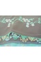 Handmade Embroidery Embroidered Needle Embroidered Prayer Cover Dowry Holder Mevlit Hijab Crepe Fabric 145X75 cm - 3
