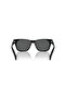 Man RECTANGLE Sun- PR A17S - lense size:51mm - BLACK - 5