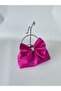 Fuchsia Pink Bow Portfolio Evening Dress Handbag - 3