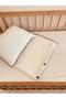 Baby Duvet Cover Set Muslin Ecru 70X110 - Muslin Elastic Sheet - 4