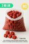 Nylon Bag 23x36cm Duality Transparent Sugar Pulses Grocery Bag/cupboard Bag Thick 1kg