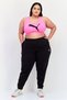 Women Sportswear Fit Outdoor Sweatpants, Black - 4