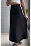 Women's Elastic Waist A-Line Modal Fabric Skirt
