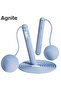Agnite Er042 Electronic Counting Jump Rope, Adjustable Corded & Cordless Modes.