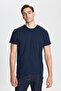 Slim Fit Crew Neck Basic T-Shirt Pack of 2 - 2