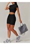 Womens Crop Top Short Sleeves - 4