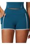 Womens High Waist Contour Workout Sport Yoga Shorts Tummy Control