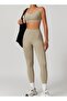 Womens Striped Back Sports Bra - 2
