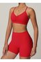 Womens V-Neck Sports Bra - 3