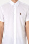 Men's White Short Sleeve Shirt 50298007-Vr013 - 6