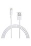 High quality data / charging cable for iPhone, iPad, Lightning, length 1m, White - 3