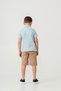 Boy's Muslin Suit / Short Sleeve Shirt Collar Bow Tie Suit / Muslin Shirt - Shorts Suit - 7