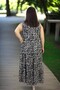 Japanese Sleeveless Robes with Fluffy Intermediate Length Plus Size Cotton Viscose Dress - 4