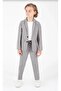 boys linen look jacketed sports suit / performance / special occasion / graduation sports suit - 2