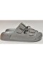 Glitter Adjustable Double Buckle Elastic Anatomic Sole Women's Home and Street Slippers - 6