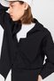 Μαύρο Oversize Basic Μακρύ Πουκάμισο 4664A - 4